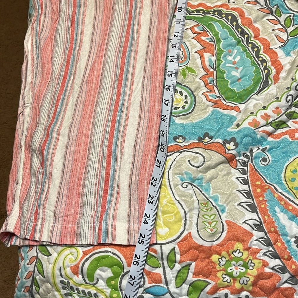 Purple & More striped linen and ants size 1X - Picture 5 of 6